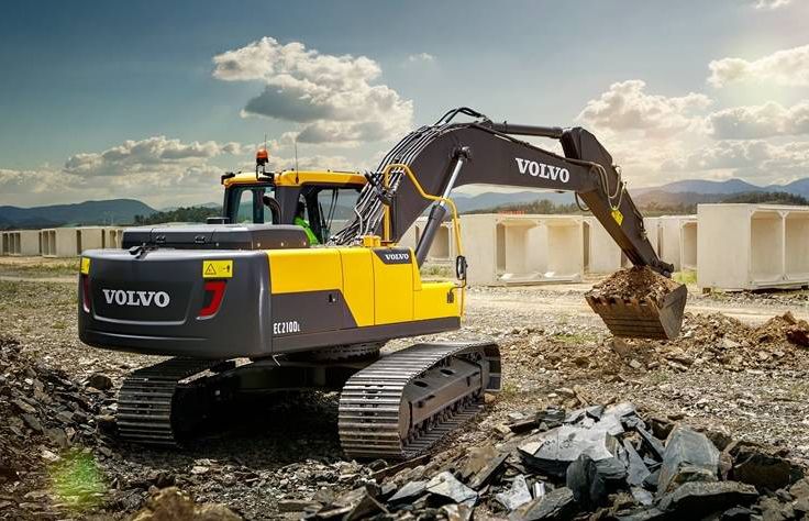 沃爾沃節(jié)能高效新機(jī)EC200D/EC210D重磅亮相