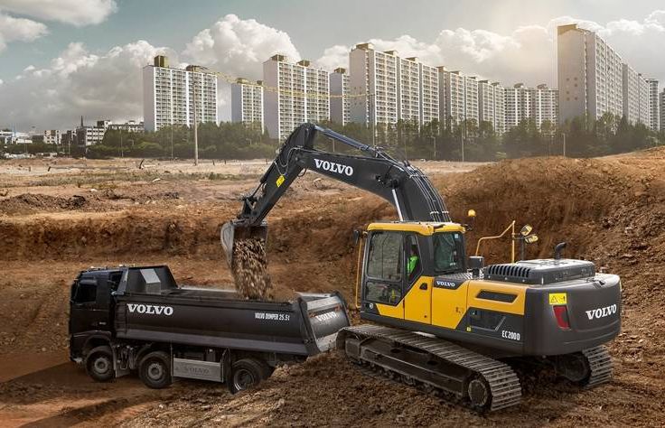 沃爾沃EC200D挖掘機(jī)