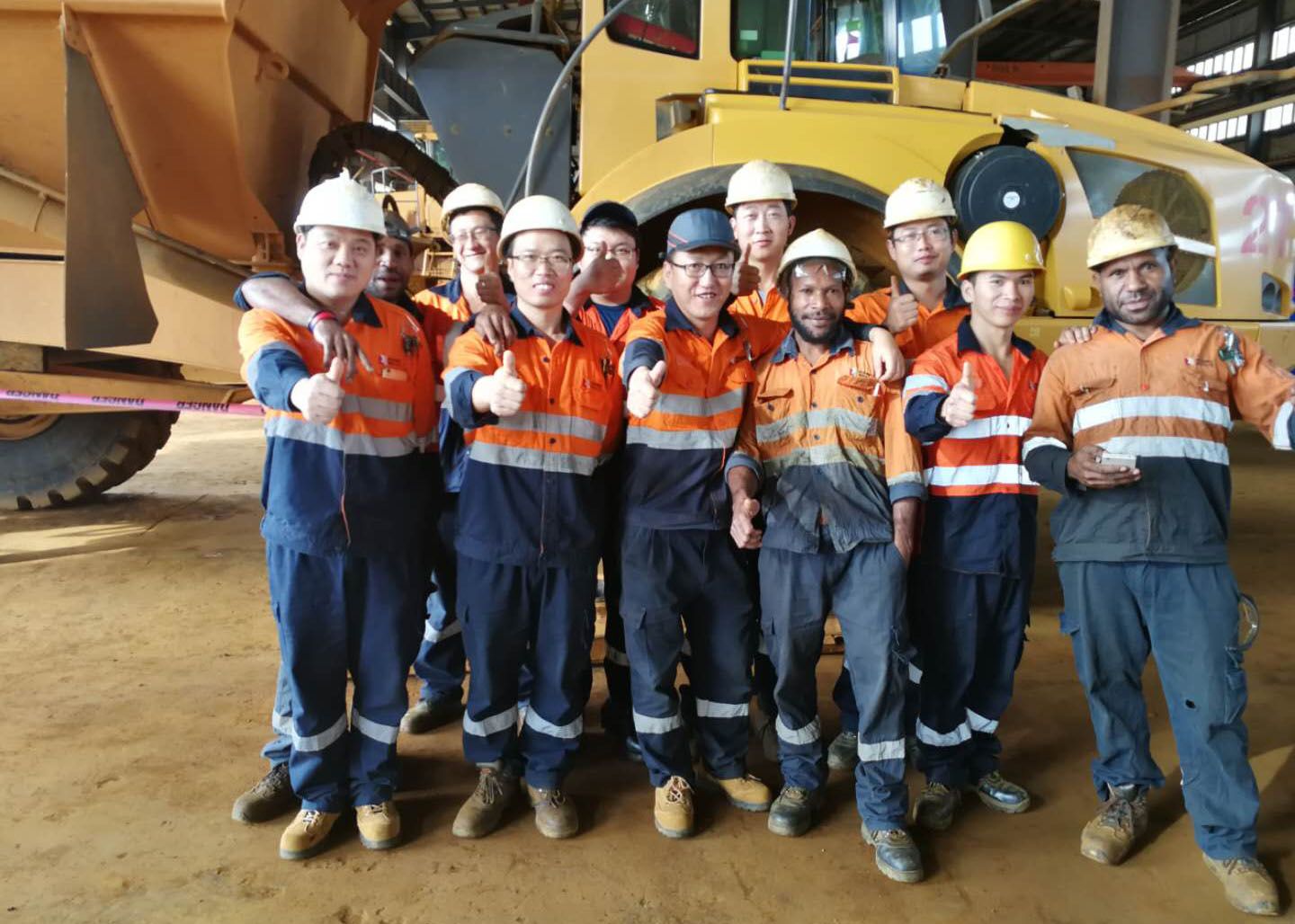 星沃駐巴新項目團隊，離家萬里也溫暖同心！