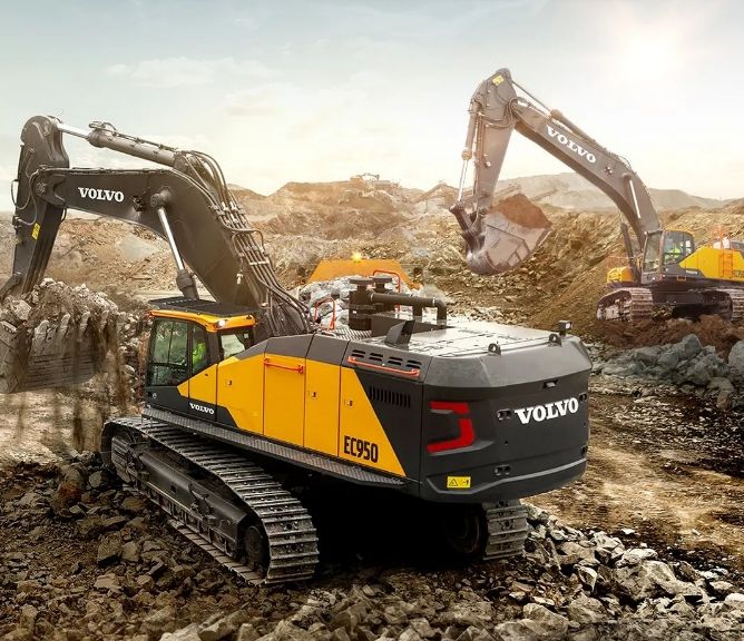 國四巨擎，“掘”佳搭檔！沃爾沃EC950高燃之作，理想之選